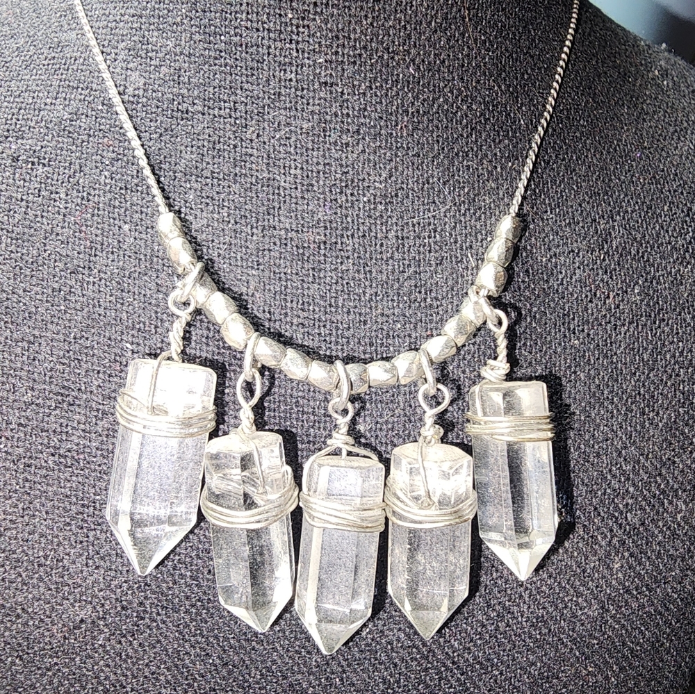 American Eagle Faux Crystal  necklace